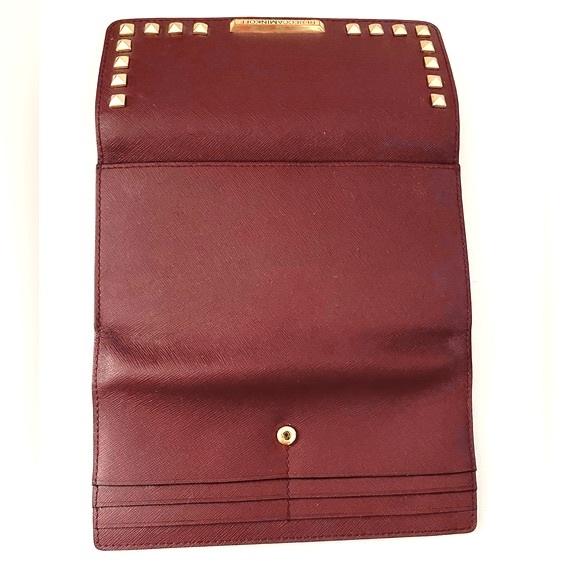 Rebecca Minkoff Leather Studded Wallet - Picture 9 of 13